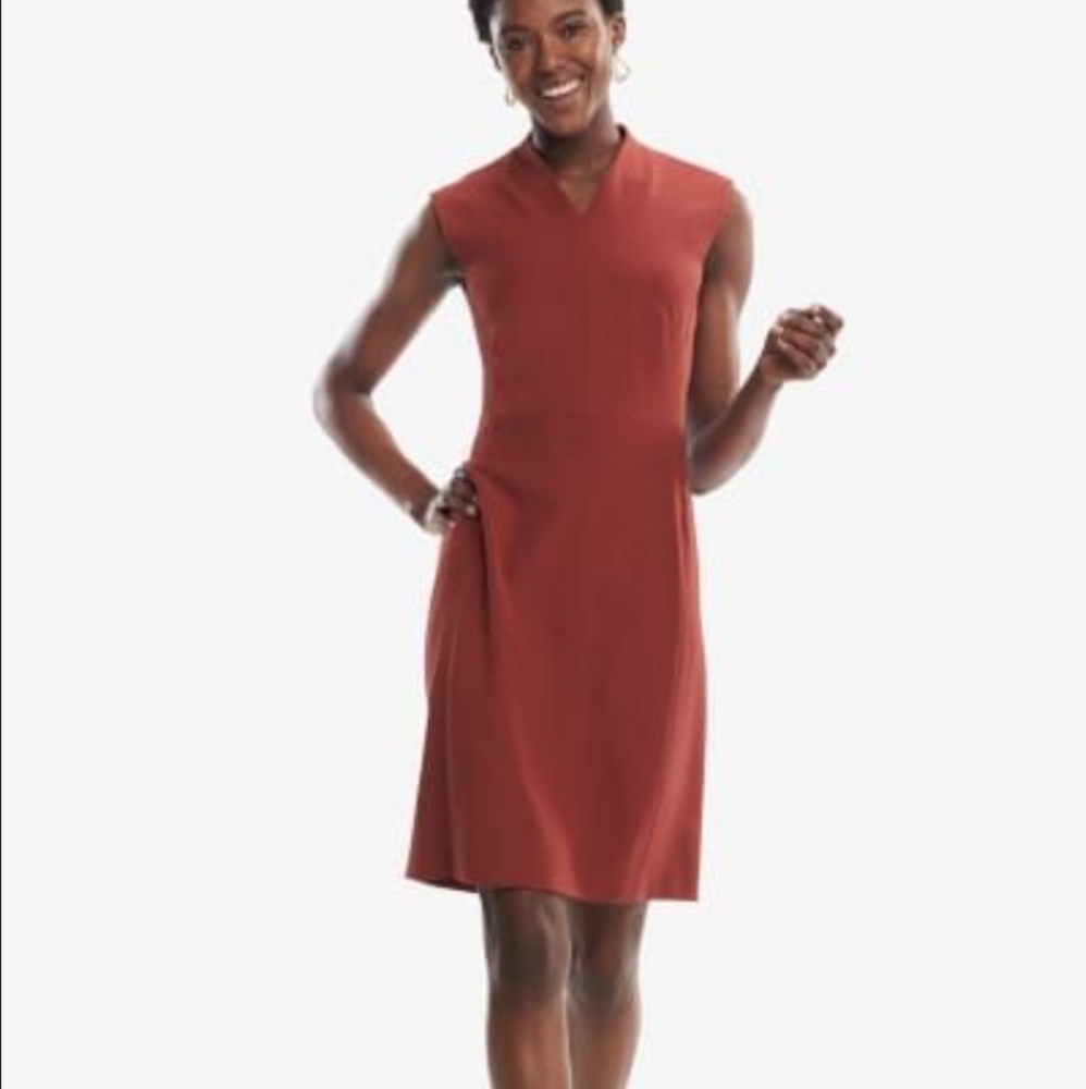 MM Lafleur Aditi Dress - Rust
